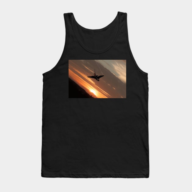 Lightning Low Pass Tank Top by aviationart